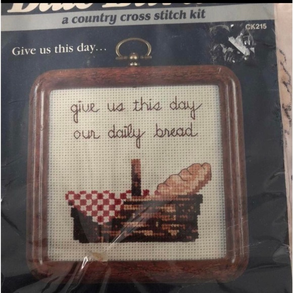 Dale Burdett Kit, cross stitch kit 
Give us this day… - Picture 1 of 3